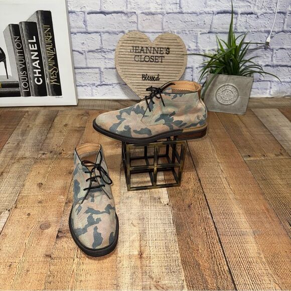 Men's HUSH PUPPIES Bounce, Davis Chukka Boot Camouflage Size 9 - Picture 1 of 11